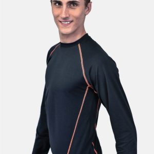 bicolour titta shirt short sleeves