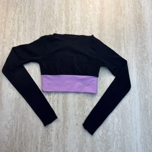 basic top in colorado nero e Pony con SW - S bambino