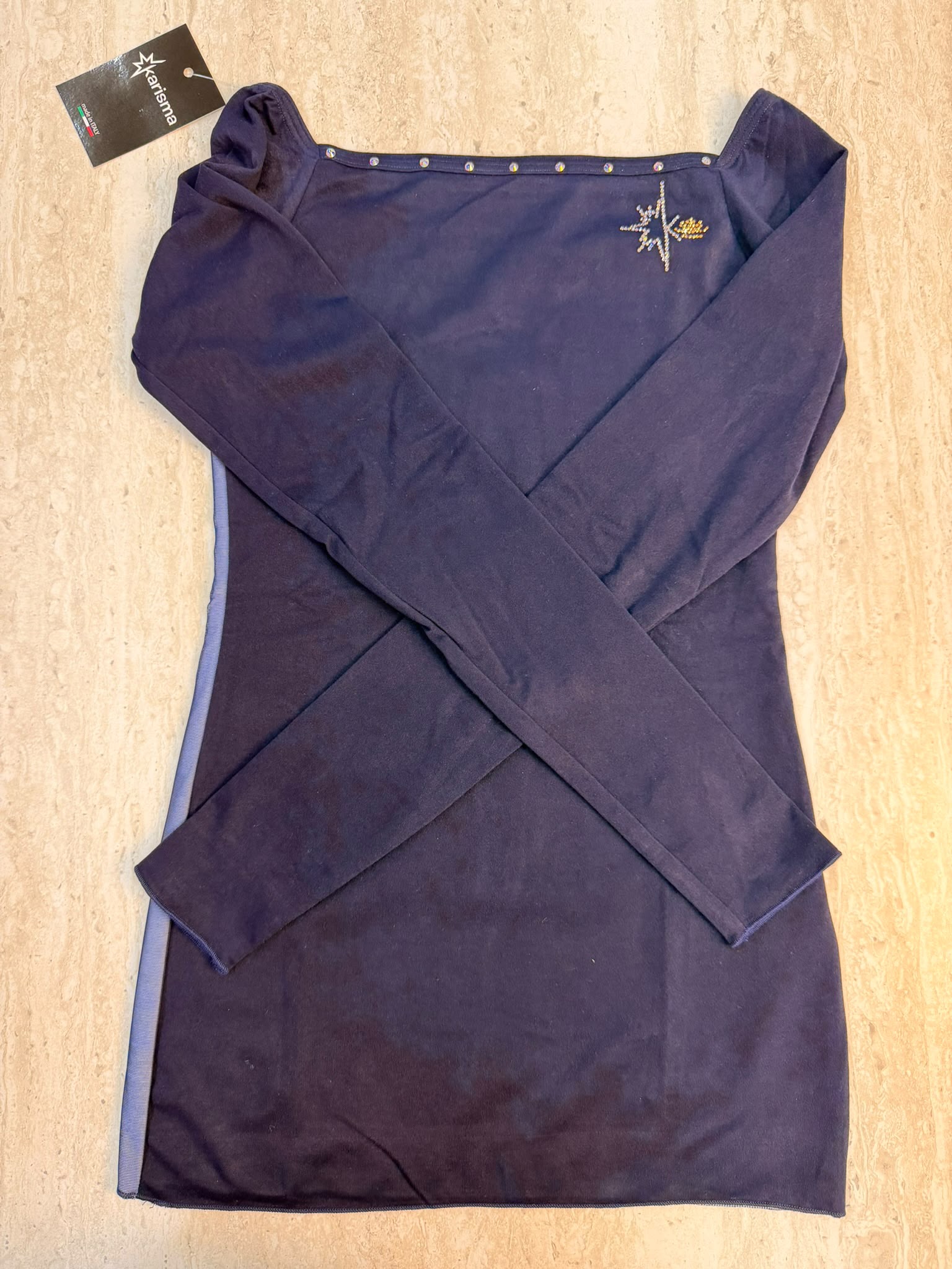 Emmi shirt in colorado blue navy with sky blue insert and blue navy net with sw - M Adult