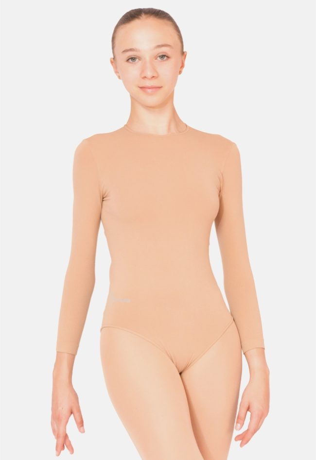 skin color basic leotard